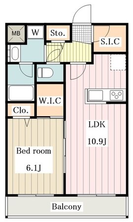 クオリアガーデン千人町の物件間取画像